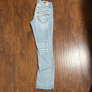 Salvage Light Wash Denim Jeans